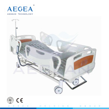 AG-BM102A hospital used 3-function supplier ABS handrails motorized psychiatric atient medical bed